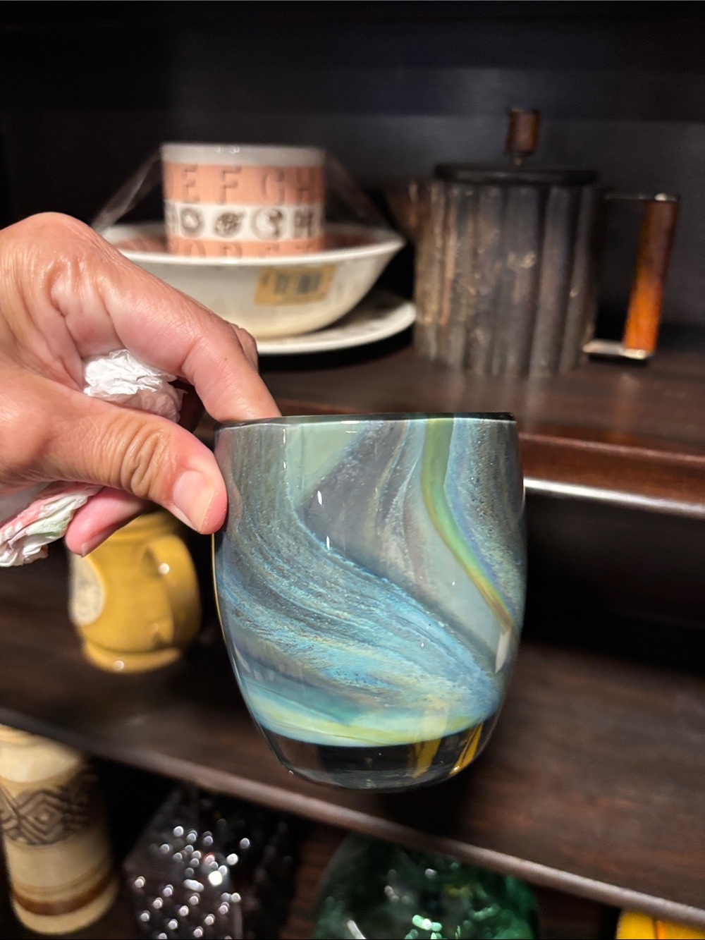Glassybaby Candle Holder